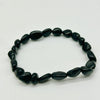 Black Tourmaline Crystal Nugget Bracelet
