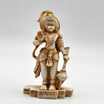 Hanuman White Statue Standing