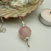Pendulum - Rose Quartz Faceted Crystal
