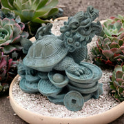 Green Dragon Tortoise Of Protection And Power