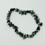 Grey Cats Eye Chip Crystal Bracelet