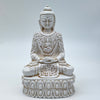 White Indian Buddha Statue Sculptures & Statues