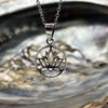 Sterling Silver Lotus Pendant Sterling Silver Pendants