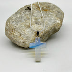 Jelly Opal Cross Pendant
