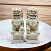 White Foo Dogs
