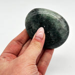 Emerald Fuchsite Crystal Palm Piece