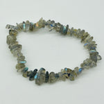 Labradorite Chip Crystal Bracelet