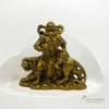 Gold Wealth God Sitting On Tiger