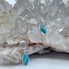 Sterling Silver Turquoise Shell Earrings