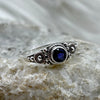 Sterling Silver Iolite Crystal Faceted Ring Sterling Silver Rings