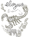 Scorpio Adult Colour In downloads