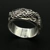 Dragon Band Sterling Silver Ring Sterling Silver Rings