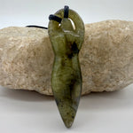 Labradorite Fertility Goddess Crystal Pendant