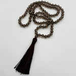 Smokey Quartz Crystal Mala - Destress & Recharge