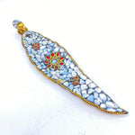 Shell Mosaic Elephant Incense Holder