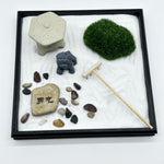 Black Square Zen Garden