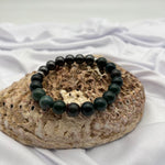 Men’s Crystal Bracelet: Protection, Detox and Grounding - 18cm