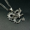 Power And Victory Sterling Silver Dragon Pendant Pendants