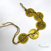 5 Woven Joined Fancy Coins
