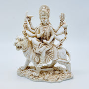White Durga Statue