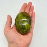 Green Opal Palm Stone From Madagascar