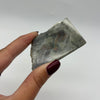 Polished Purple Labradorite Slab from Madagascar Crystals