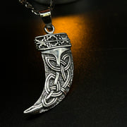 Celtic Dagger Of Harmony Sterling Silver Pendant
