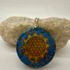 New Seed Turquonite Orgonite Pendant