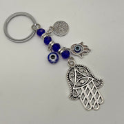 Evil Eye Hand Of Hamsa Keyring