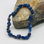 Lapis Lazuli Nugget Crystal Bracelet