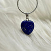 Lapis Lazuli Crystal Heart Pendant