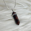 Mahogany Obsidian Crystal Double Terminated Pendant Pendants