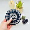 Throat Chakra Soapstone Incense Holder incense