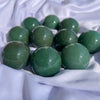 Green Quartz spheres