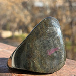 Ruby Corundum in Chrome Verdite