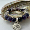 Om - Peace and Compassion Crystal Bracelet