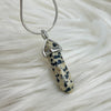 Dalmation Jasper Crystal Double Terminated Pendant Pendants
