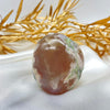 Peace and Passion Flower Agate Oval Crystal