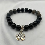 Wiccan High priest Crystal bracelet-18cm
