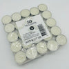 50 Pack Tea Lights Candles