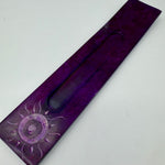 Purple Sun Soapstone Incense Burner