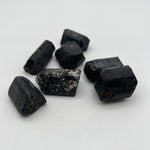 Black Tourmaline Crystal Rough