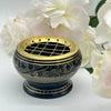 Brass Black Resin Incense Burner