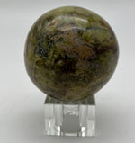 Green opal sphere - madagascar