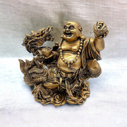 The Gold Dragon Buddha Of Power And Prosperity