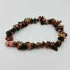 Rhodonite Chip Crystal Bracelet Bracelets