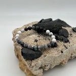Mens Hidden truth -    See with an eagle eye Crystal bracelet - 18cm