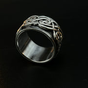 Sterling Silver Men’s Celtic Spinner Ring