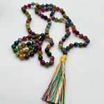 Tourmaline (Mixed) Crystal Mala