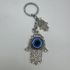 Hand of Hamsa Evil Eye Keyring